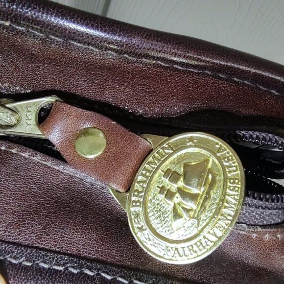 Brahmin Tuscan vintage satchel EUC - Picture 4 of 9